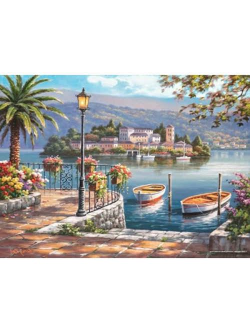1000 Parça Porto Gölü Manzaralı Puzzle