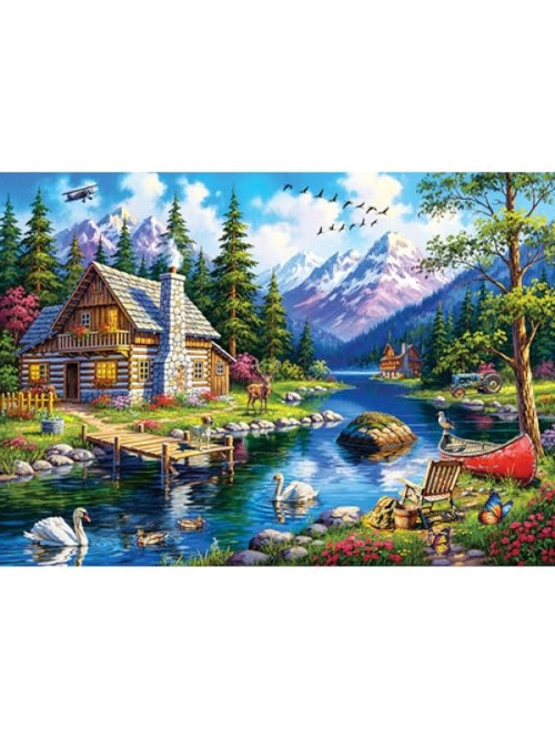 3000 Parça Dereboyu Manzarası Puzzle