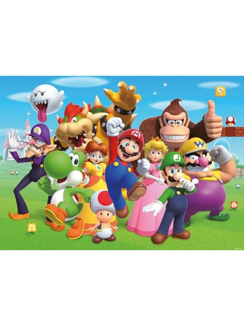 1000 Parça Super Mario Yetişkin Puzzle