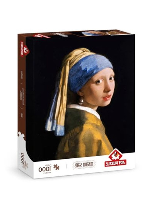 1000 Parça İnci Küpeli Kız Sanat Puzzle