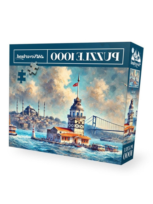 Kız Kulesi Temalı 1000 Parça Puzzle