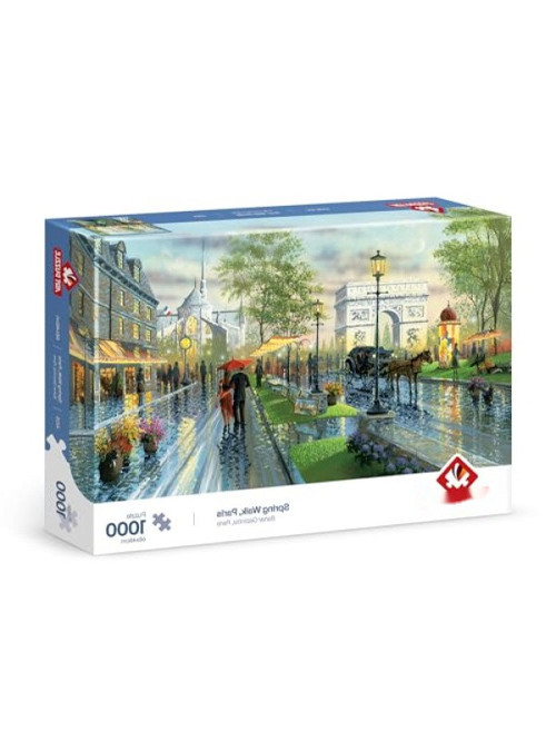 Bahar Gezintisi Temalı 1000 Parça Puzzle