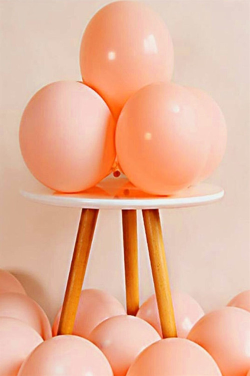 Somon Makaron Pastel Balon 10 Adet