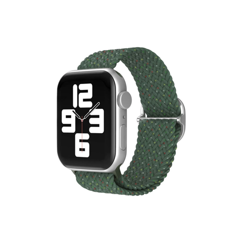 Apple Watch 42Mm Kordon (Saat Değildir) - Benekli Koyu Yeşil