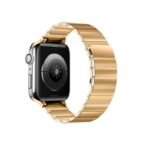 Apple Watch 42Mm Kr404 Huks Kordon (Saat Değildir) - Gold