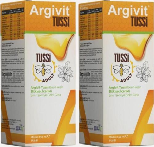 Tussi Adult Şurup 2'Li Paket 150 Ml