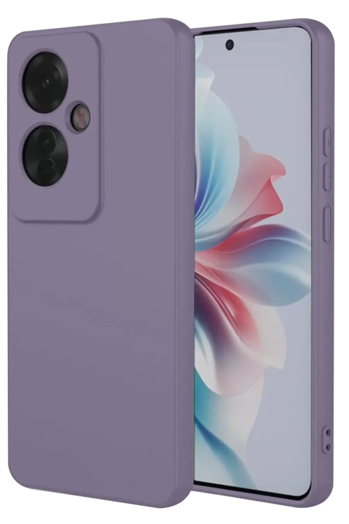 Mey İthalat® Reno 11F Kılıf First Silikon - Lila