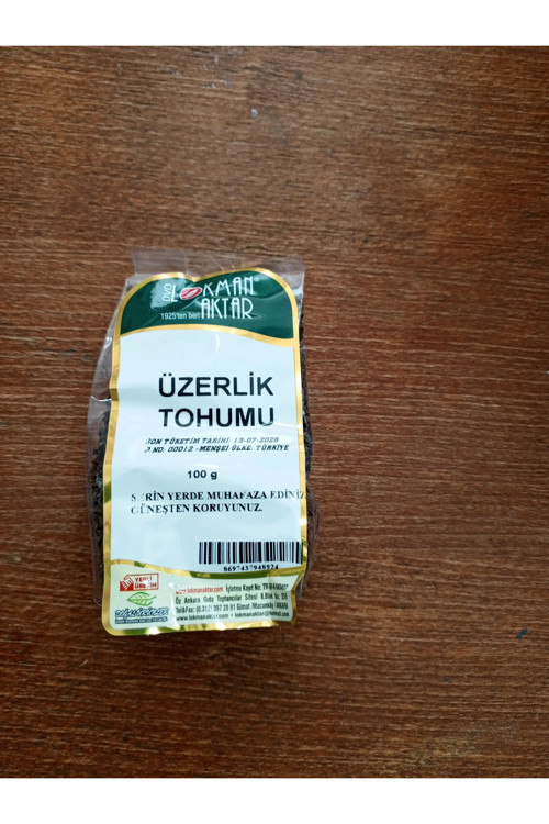 Üzerlik Tohumu 100 Gr
