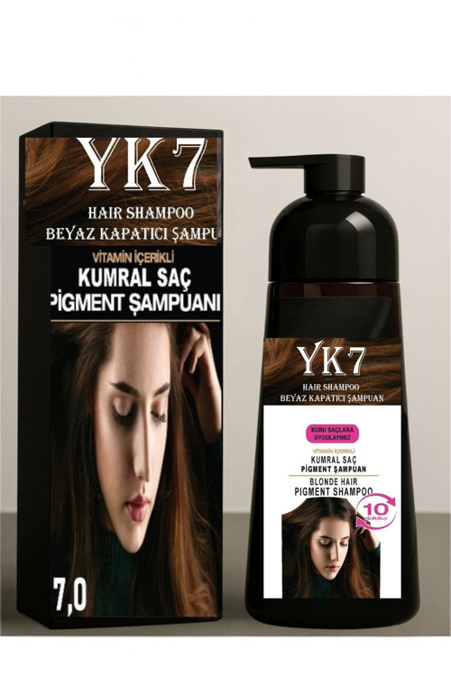 Beyaz Kapatıcı (Kumral 7.0 /Blonde) Şampuan 300 Ml.