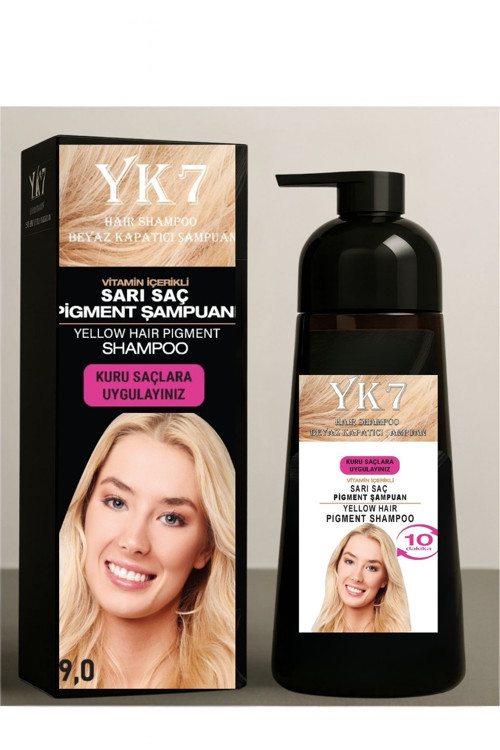 Beyaz Kapatıcı (Sarı 9.0) Hızlı Boya 300 Ml. Şampuan 15 Renk Seçeneği