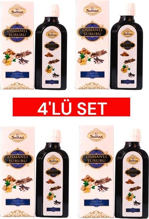 Osmanlı Şurubu (Madenci Şurubu) 125 ml 4 Adet