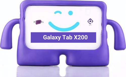 Galaxy Tab A8 10.5 SM-X200 Uyumlu iBuy Eğlenceli Karakterli Standlı Tablet Kılıf