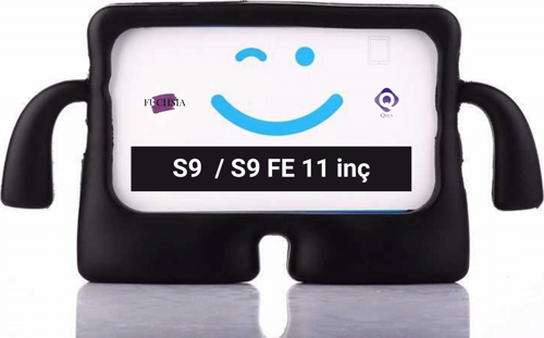 Galaxy Tab S9 / S9 FE 11 inç Uyumlu Fuchsia iBuy Standlı Çocuk Tablet Kılıfı X510 - X710 - X716 - X718