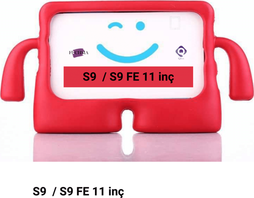 Galaxy Tab S9 / S9 FE 11 inç Uyumlu Fuchsia iBuy Standlı Çocuk Tablet Kılıfı X510 - X710 - X716 - X718