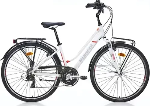 Travel 505 V Fren 21 Vites 28 Jant Şehir Bisikleti Beyaz Mercan 40 Kadro