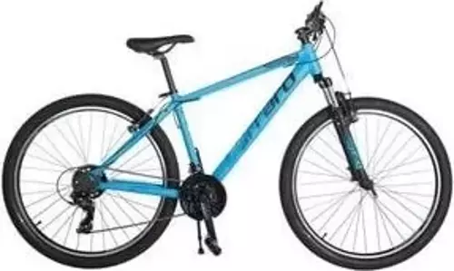 Force 600 V Fren 21 Vites 26 Jant Dağ Bisikleti Açık Mavi Siyah 43 Kadro