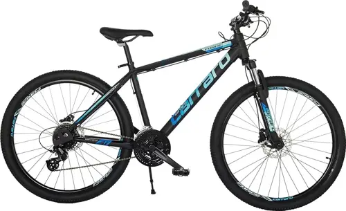 Force 650 HD Disk Fren 24 Vites 26 Jant Dağ Bisikleti Siyah Mavi 43 Kadro