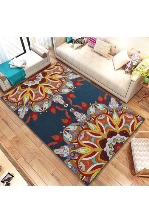 3D Dijital Halı – Çevre Dostu, Kaymaz ve Pratik Temizlik 410