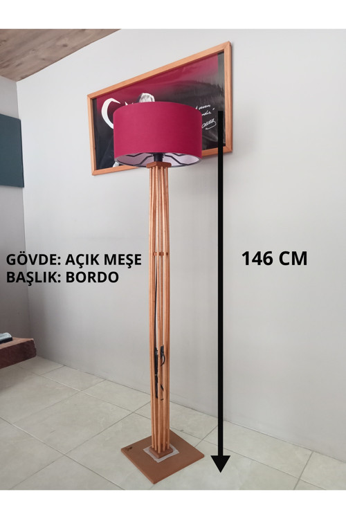 Ahşap Lambader, Köşe Aydınlatma