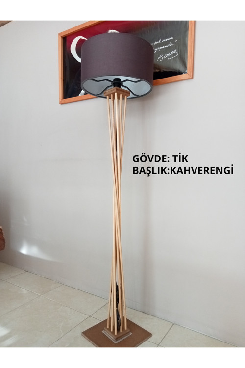 Ahşap Lambader