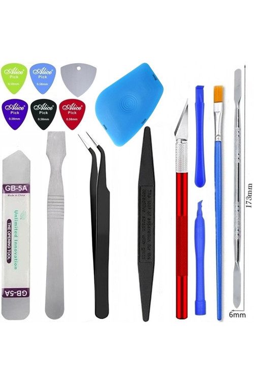 Plastik Ve Metal Sökme Spudger Gerçleri Lcd Ekran Pil Kasa Kapak Vs Sökme Açma Araçları06