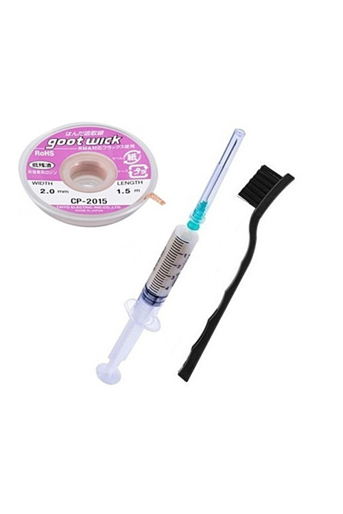 3 In 1 Adet Flux Lehim Toplama Ve Sökme Teli 2Mm 1 5Metre