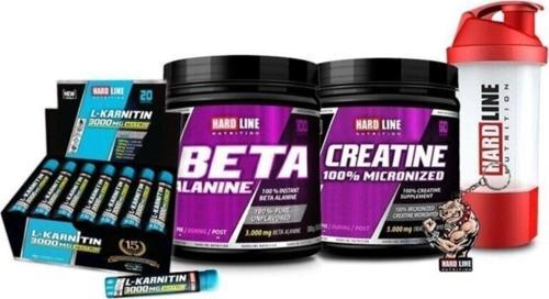 L-Karnitin Matrix 3000 Mg 20 Ampul Limon Kreatin 300 Gr Beta Alanine