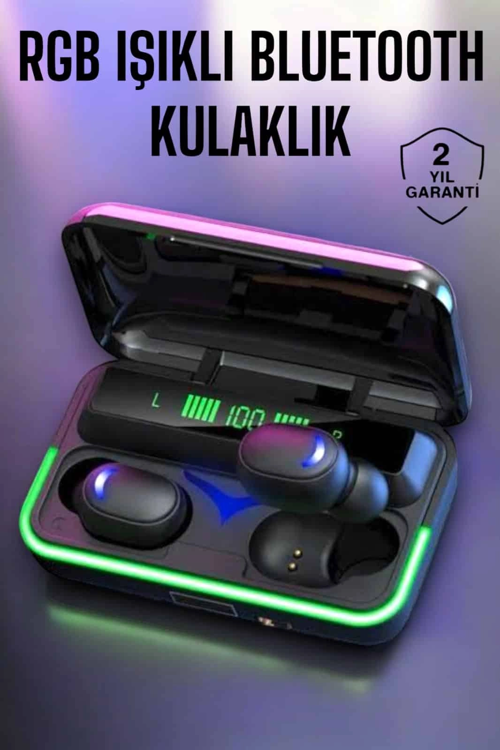 Android Ve İOS Uyumlu Bluetooth Bağlantılı Powerbankli Kulaklık
