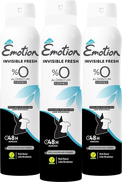 Invisible Fresh Deodorant 3X150Ml