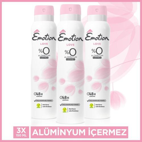 Love Kadın Deodorant 3X150Ml