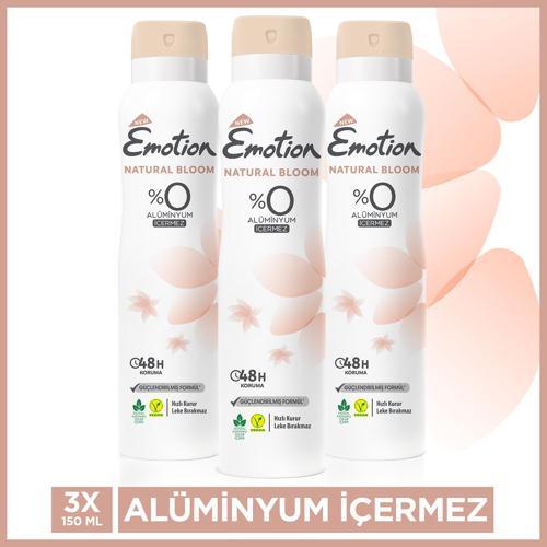 Natural Bloom Deodorant 3X150Ml