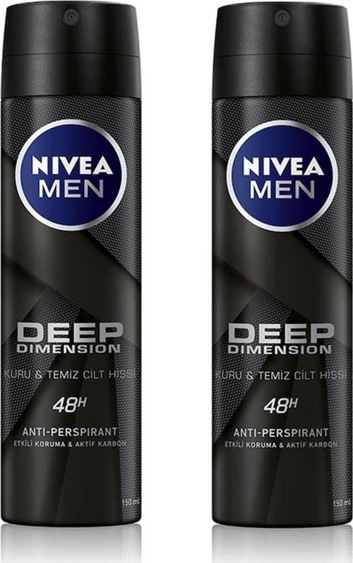 Deodorant Deep Dimension 150Ml Erkek Deodorant X 2 Adet