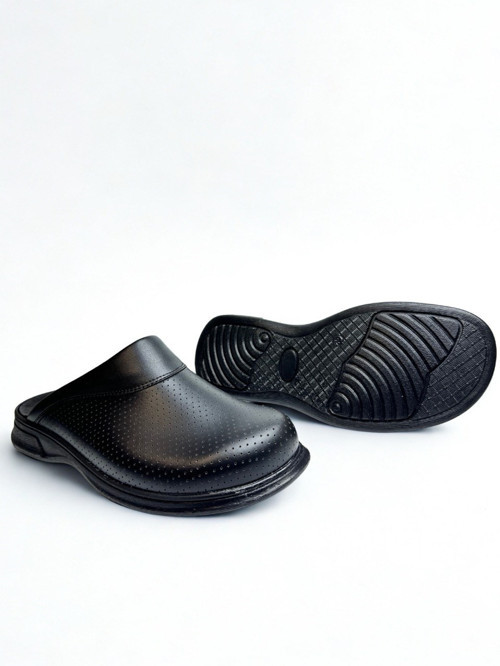 Kaymaz Tabanlı Ortopedik Sabo | Ergonomik ve Anatomik İş Terliği