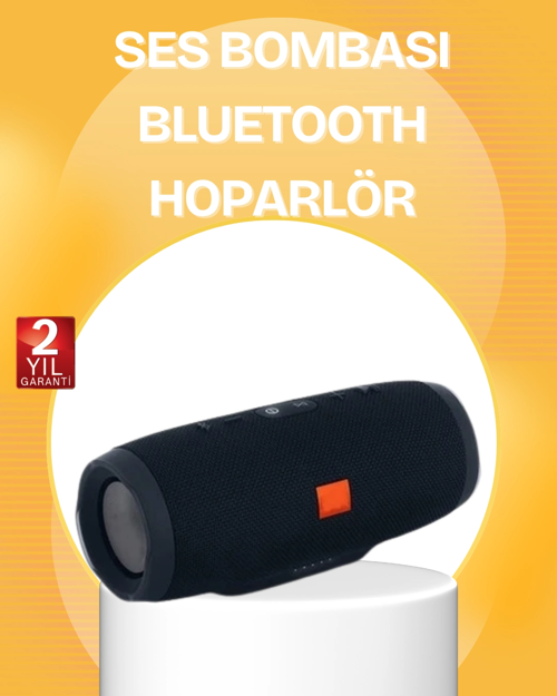 Taşınabilir Bluetooth Hoparlör 20W Güçlü Stereo Suya Dayanıklı