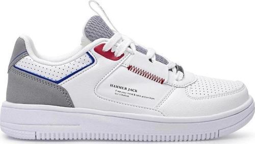 21225Z Spor Ayakkabı Beyaz-Kırmızı