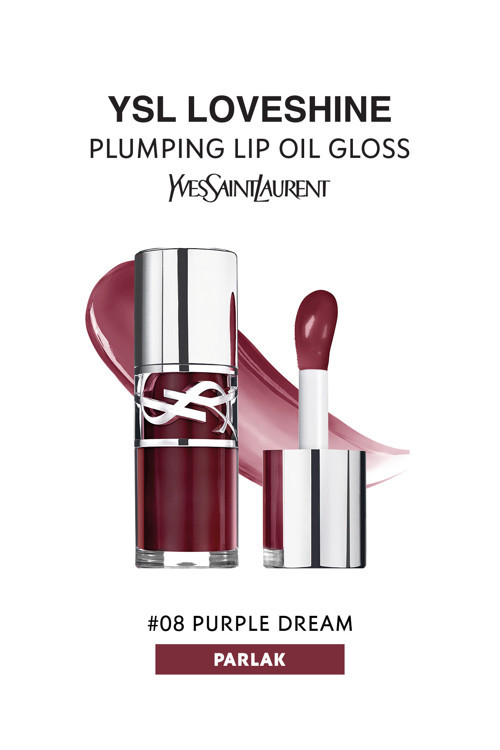 Loveshine Plumping Lip Oil Gloss 8 Purple Dream Dudak Dolgunlaştırıcı Parlatıcı 6 ML