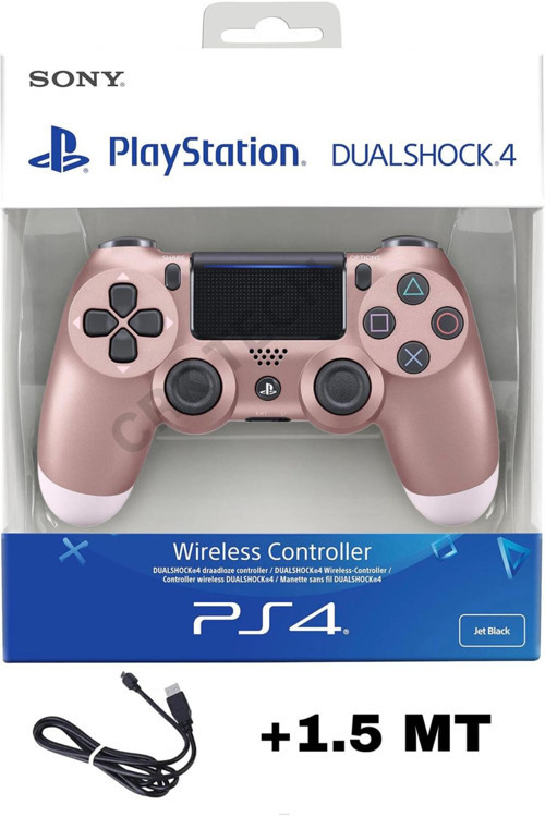 Playstation Dualshock 4 Uyumlu V2 Yenilenmiş Ps4 Oyun Kolu Pc + Ps4 ( 1.5Mt Şarj Kablosu)