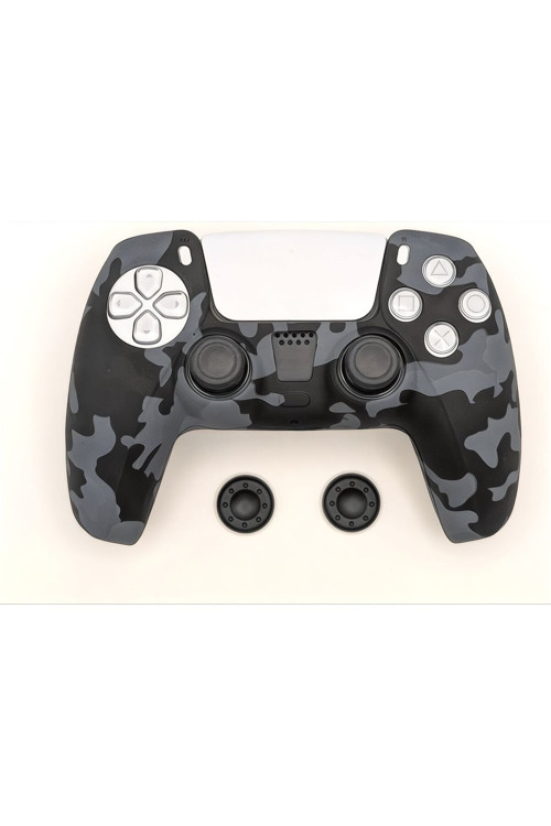 Ps5 Dualsense İçin Premium Silikon Kılıf & Analog Koruyucu Set Hediyeli – Oyuncu Serisi Ultra Kalite