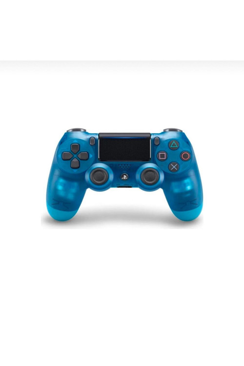 Ps4 Kablosuz Gamepad Garantili Joystick Yenilenmis Gamepad -Şeffaf Mavi +1.5 Mt Kablo Hediye