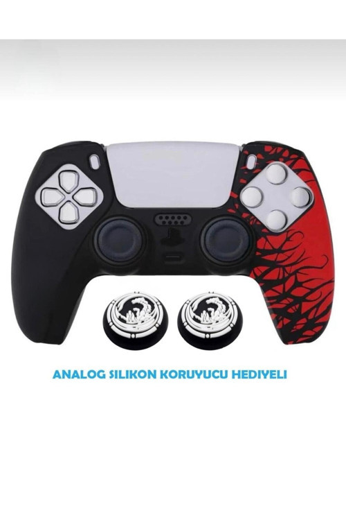 Ps5 Dualsense Uyumlu Ultra Kalite Yumuşak Silikon Kılıf – Gamepad Joystıck Koruyucu
