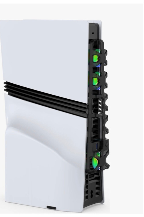 Ps5 Pro Uyumlu Rgb Işıklı Soğutucu Fan - Sessiz Performanslı Konsol Soğutma Standı