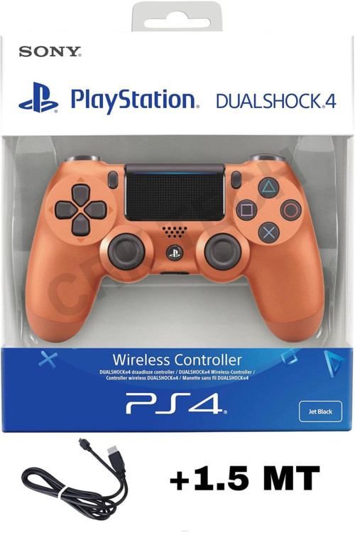 Playstation Dualshock 4 Uyumlu V2 Yenilenmiş Ps4 Oyun Kolu Pc + Ps4 (1.5Mt Şarj Kablosu) Hediye