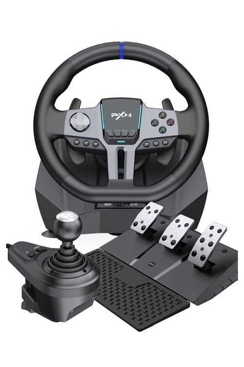 V9 Gen2 Oyun Direksiyon Seti Ps4 Ps3 Pc /Xbox S-X N-Swıtch Yarış Oyuncu Direksiyonu