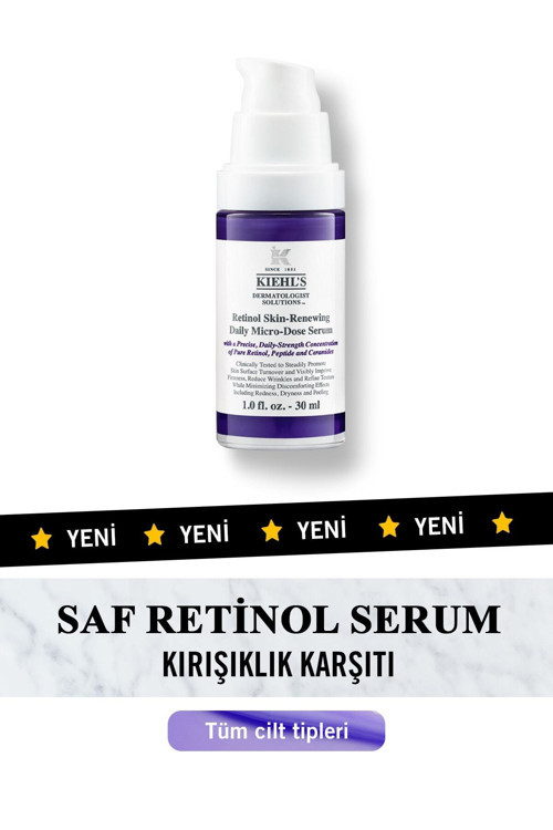 Kırışıklık Karşıtı Günlük Dermatologist Solutions Retinol Içeren Serum 30ml