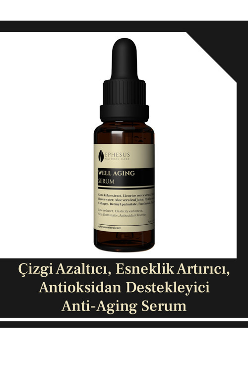 Well Aging Kırışıklık Görünümünü Azaltan, Cilde Gençlik ve Sıkılık Kazandıran Serum 20ml