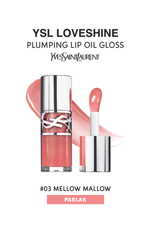 Loveshine Plumping Lip Oil Gloss 3 Mellow Mallow Dudak Dolgunlaştırıcı Parlatıcı 6 ML