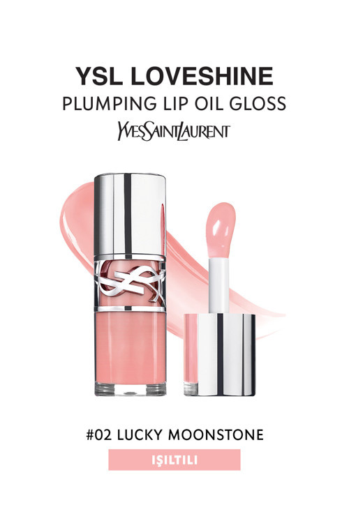 Loveshine Plumping Lip Oil Gloss 2 Lucky Moonstone Dudak Dolgunlaştırıcı Parlatıcı 6 ML