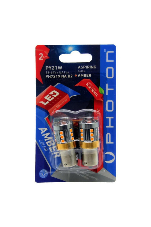 P21W Tek Duy Amber (Turuncu) Exclusive Serisi Ph7219 Na
