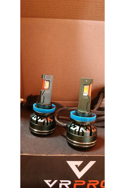 H11 Vrpro Forte Led Xenon Şimşek Etkili Led Zenon 22.000Lümen 65W Garantili Ürün 12-24V
