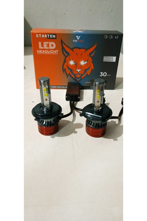 Vrpro Starten H4 Slim Led Xenon 12000 Lümen Garantili Profesyonel Led